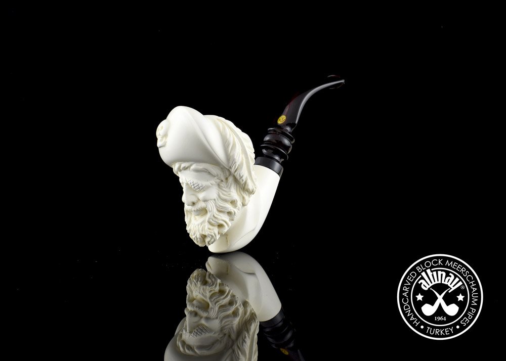 altinay-classic-pirate-meerschaumpfeife-figurenpfeife-natur image 3