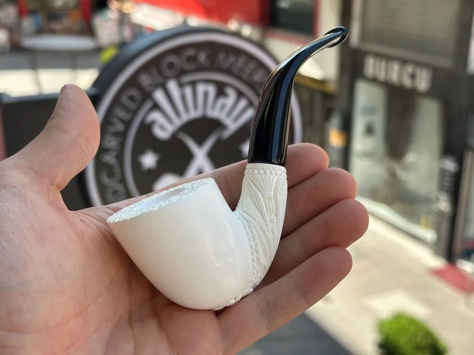 altinay-classic-dublin-meerschaum-pfeife-glatt-wei image 1