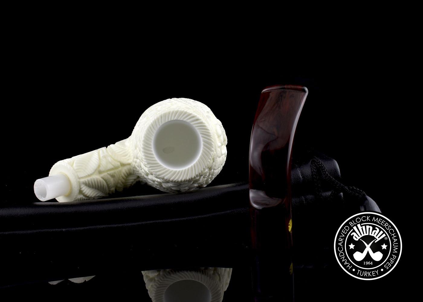 altinay-eagle-s-claw-xl-bent-billiard-meerschaumpfeife-adler image 6