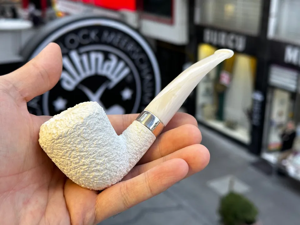 altinay-classic-dublin-meerschaumpfeife-silberband-3 image 1