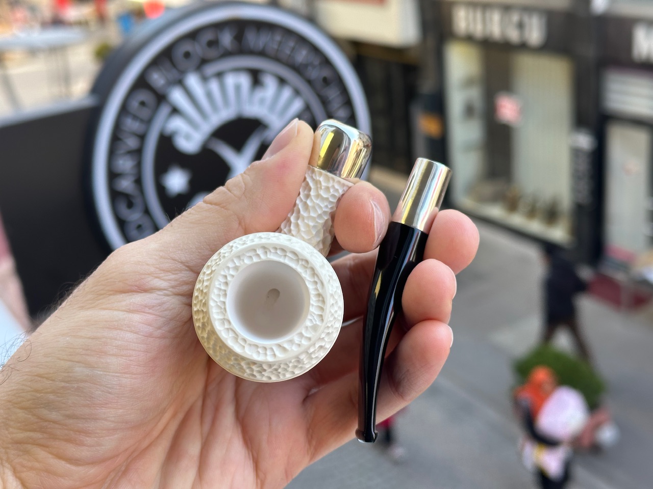 altinay-spigot-army-rhodesian-pfeife-silber-spigot-meerschaum image 7