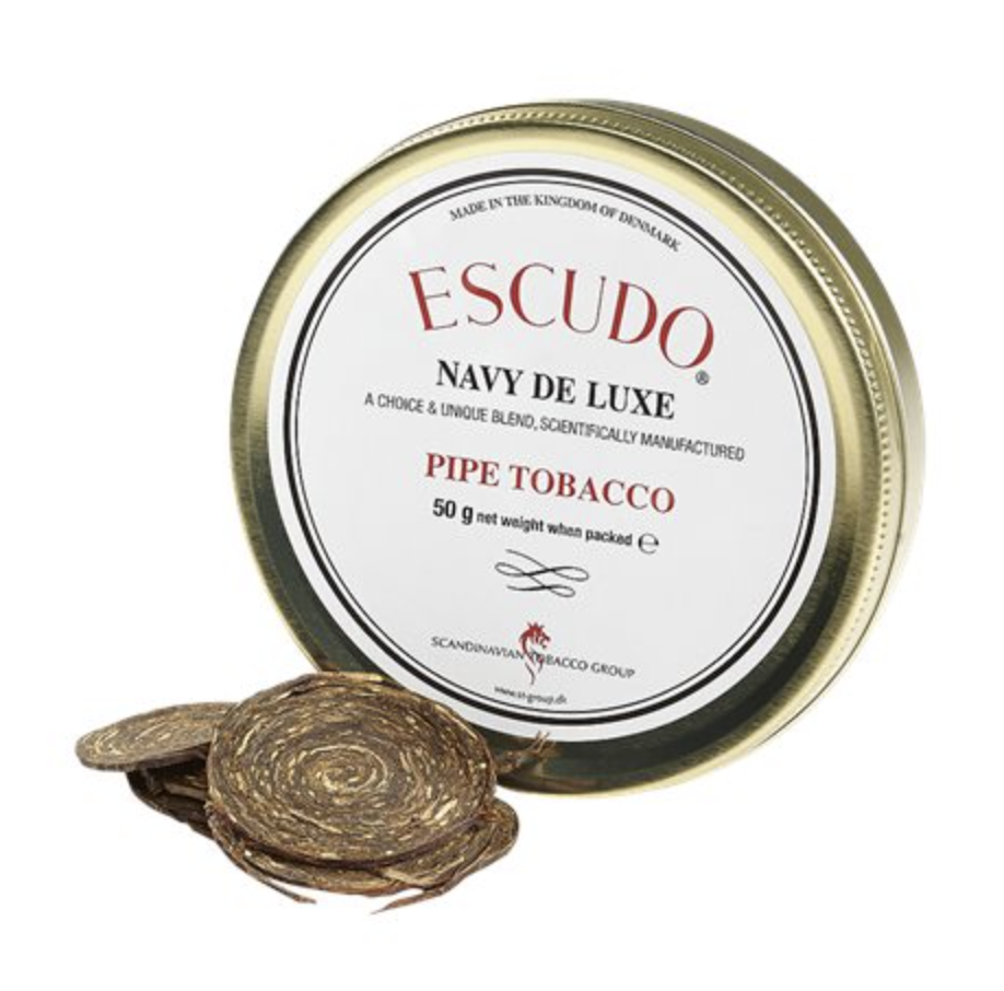 escudo-navy-de-luxe-pfeifentabak-50g-dose-virginia-perique image 1