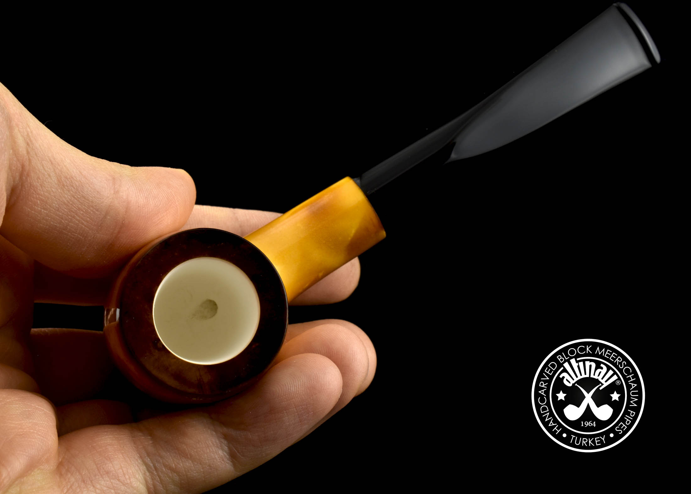 altinay-lee-van-cleef-billiard-meerschaumpfeife-calcined-4 image 5