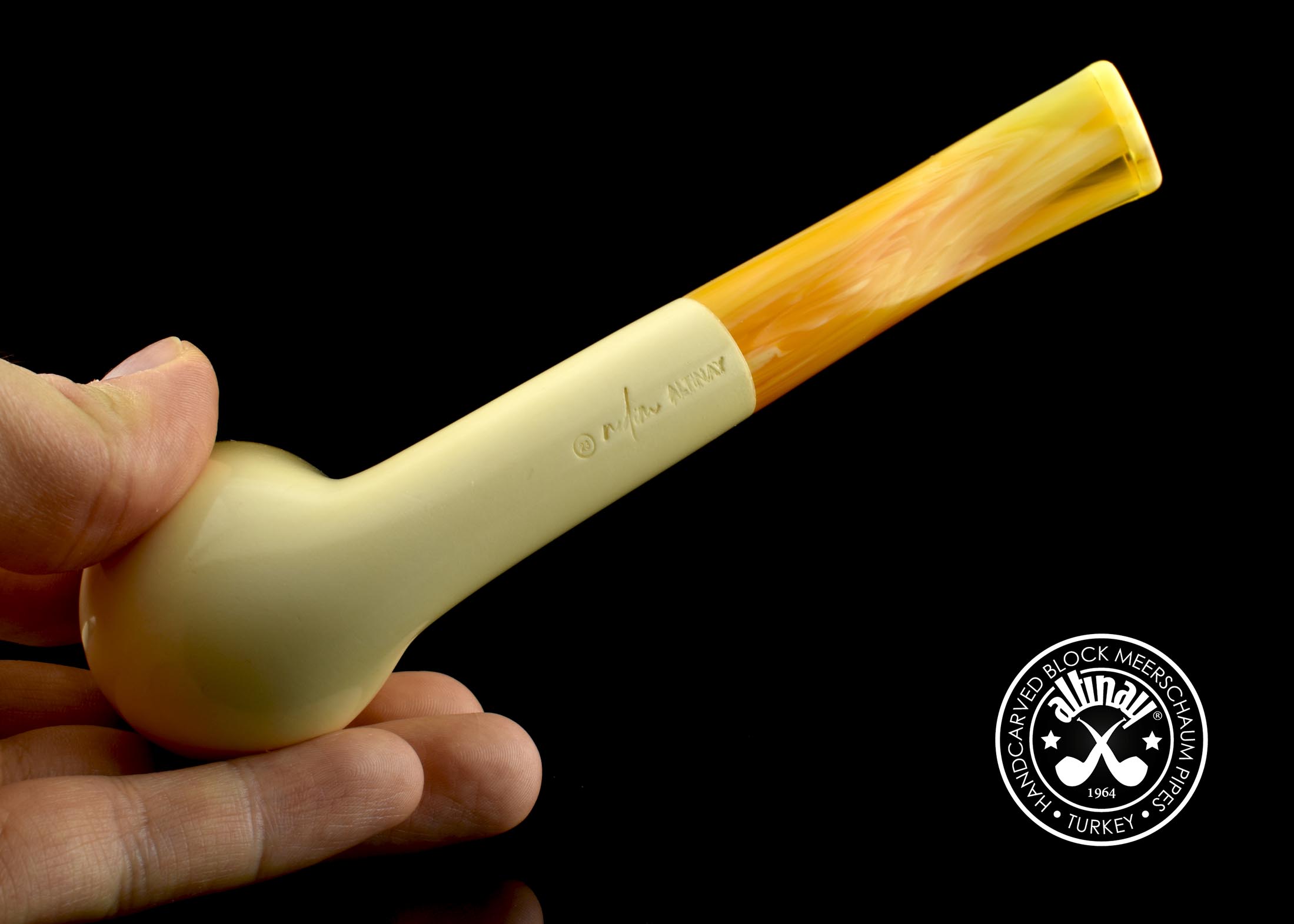 altinay-lee-van-cleef-billiard-meerschaumpfeife-calcined-glatt image 7