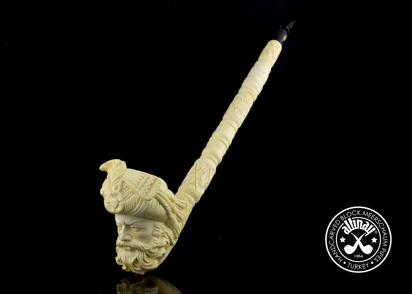 altinay-classic-sultan-saxophon-meerschaumpfeife-figur image 2