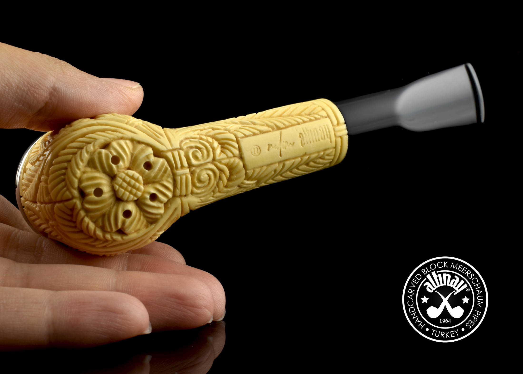 altinay-classic-pot-meerschaumpfeife-glatt-natur-3 image 5