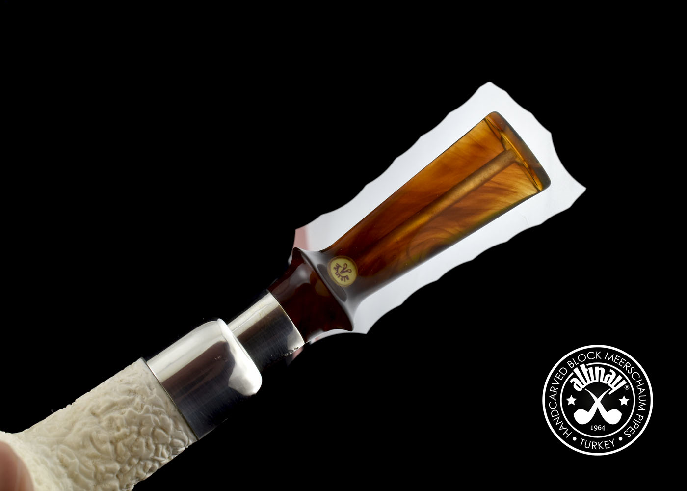 altinay-spigot-army-billiard-silver-spigot-meerschaumpfeife-glatt image 6