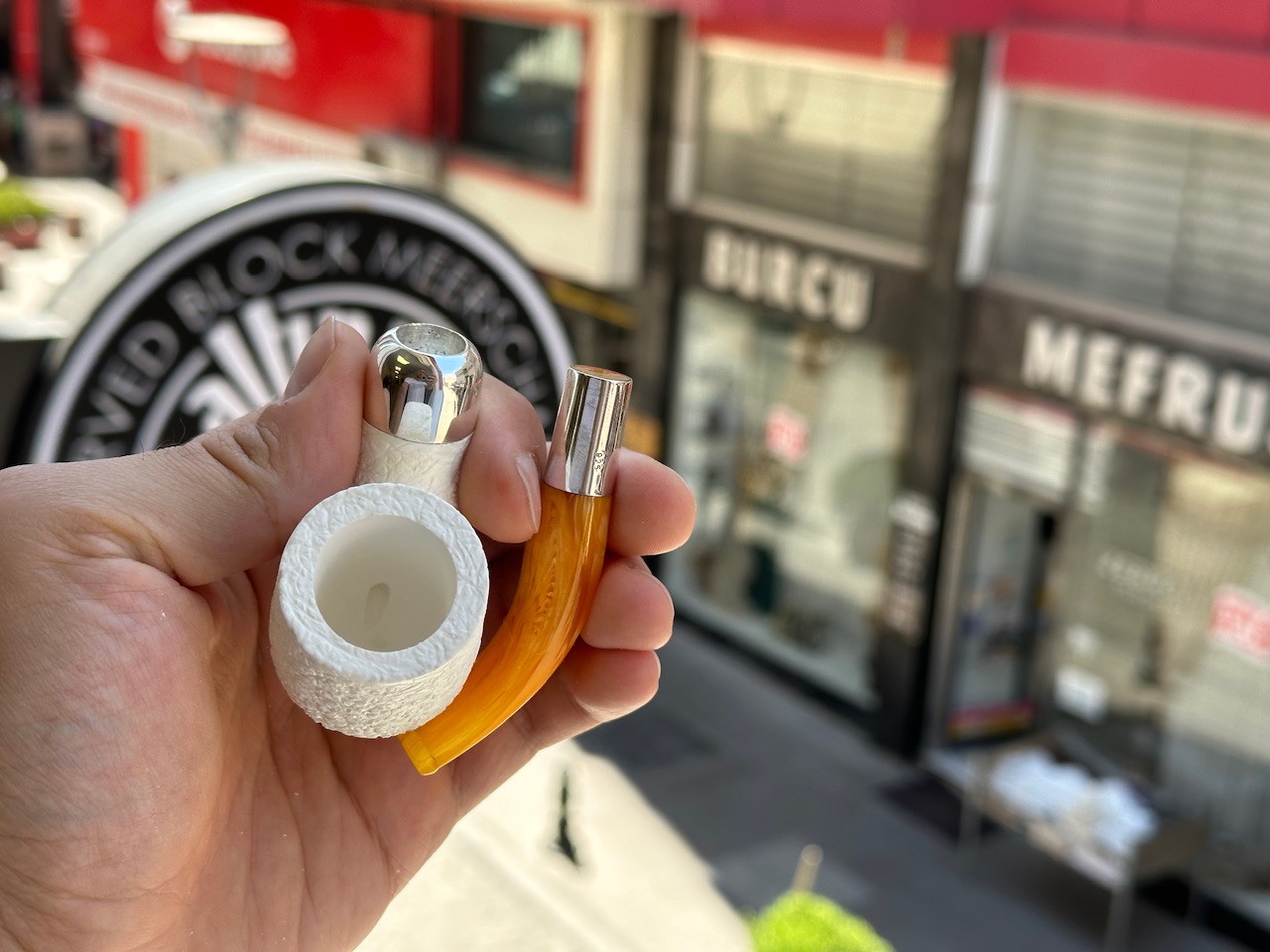 altinay-spigot-oompaul-meerschaumpfeife-silber image 7