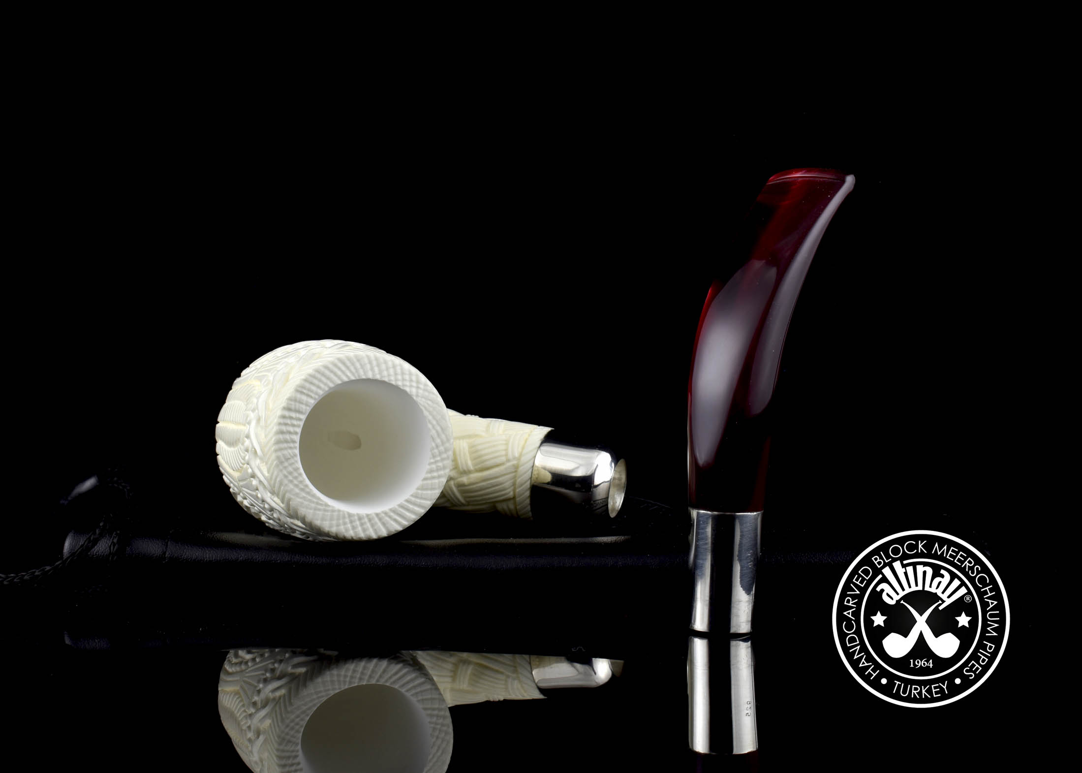 altinay-spigot-billiard-meerschaumpfeife-army-stecksystem image 3