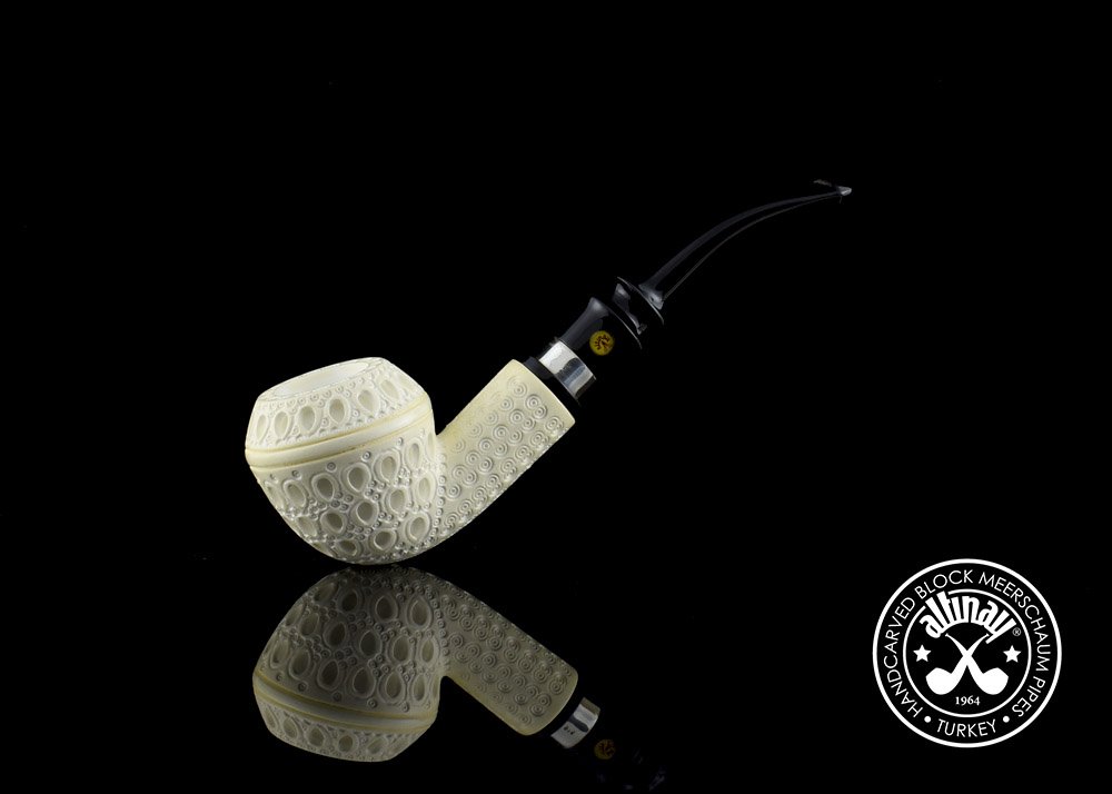 altinay-classic-rhodesian-meerschaumpfeife-silberband image 1