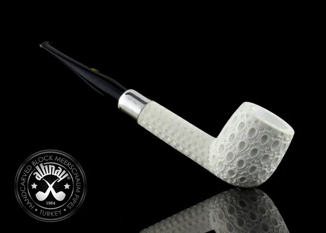 altinay-bing-billiard-silver-army-meerschaumpfeife image 1