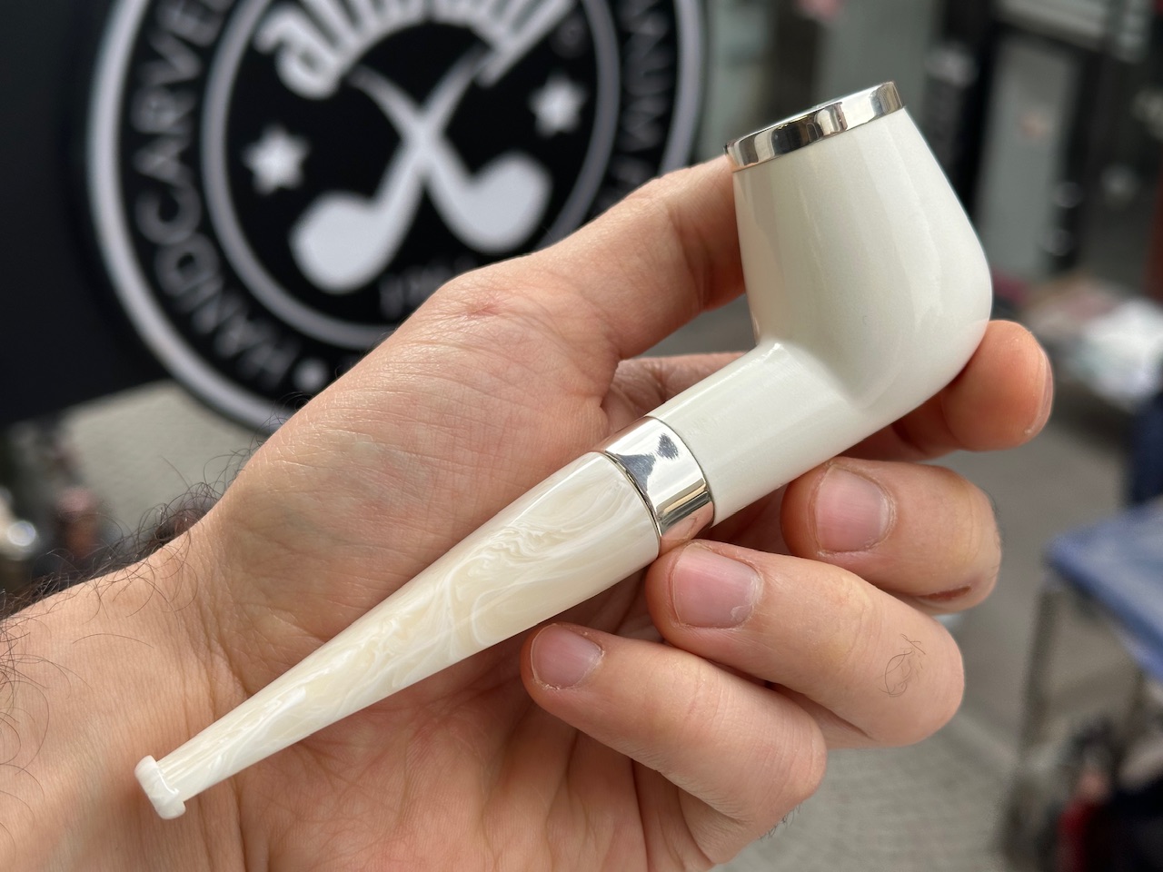 altinay-classic-top-silver-billiard-meerschaumpfeife-3 image 2