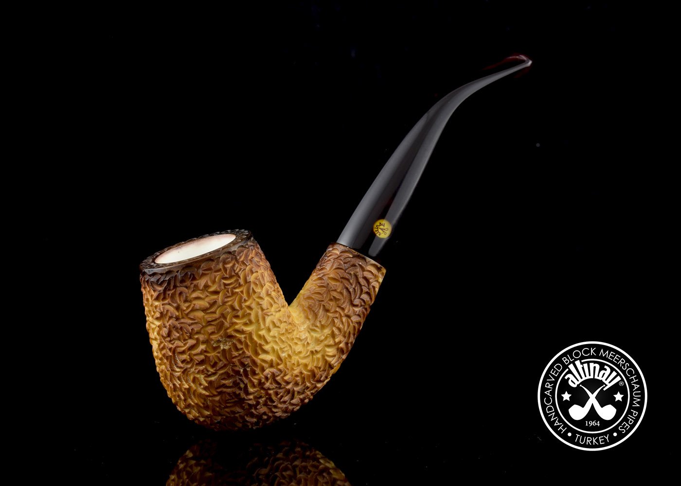 altinay-calcined-bent-billiard-meerschaumpfeife image 2
