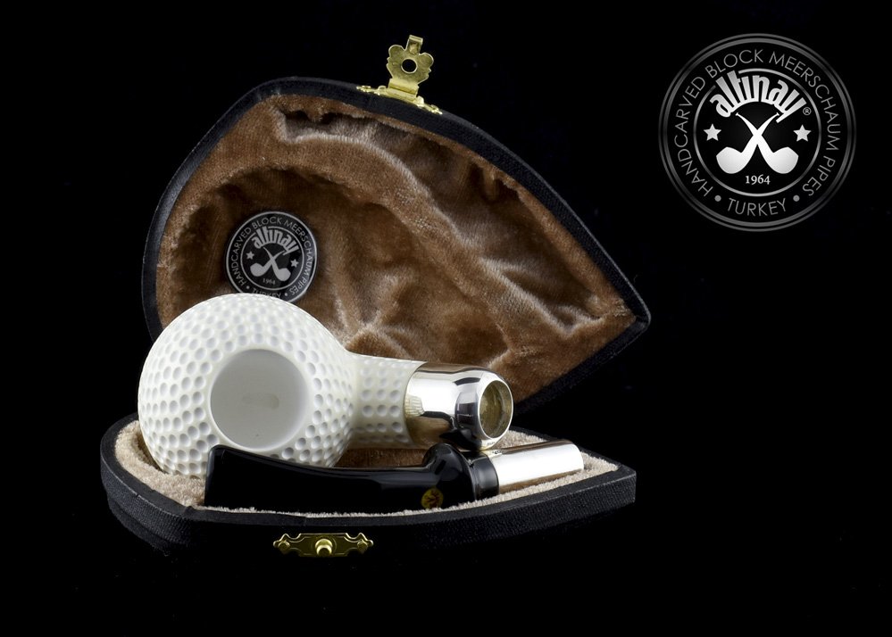 altinay-spigot-golf-23089-meerschaumpfeife-silber image 5