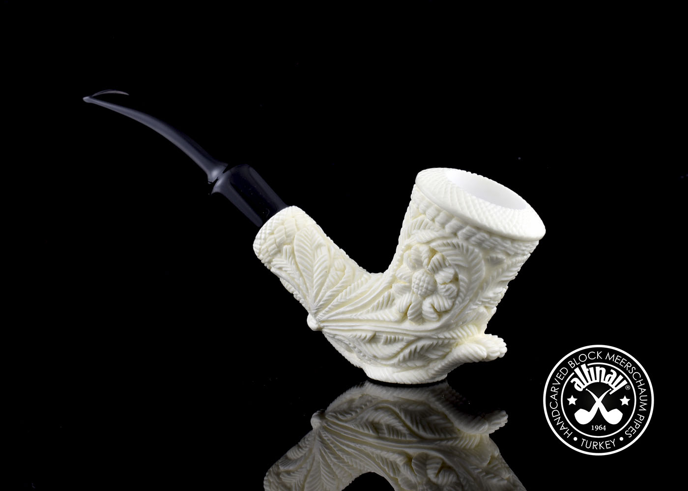 altinay-classic-fancy-meerschaumpfeife-geschnitzt-natur image 3