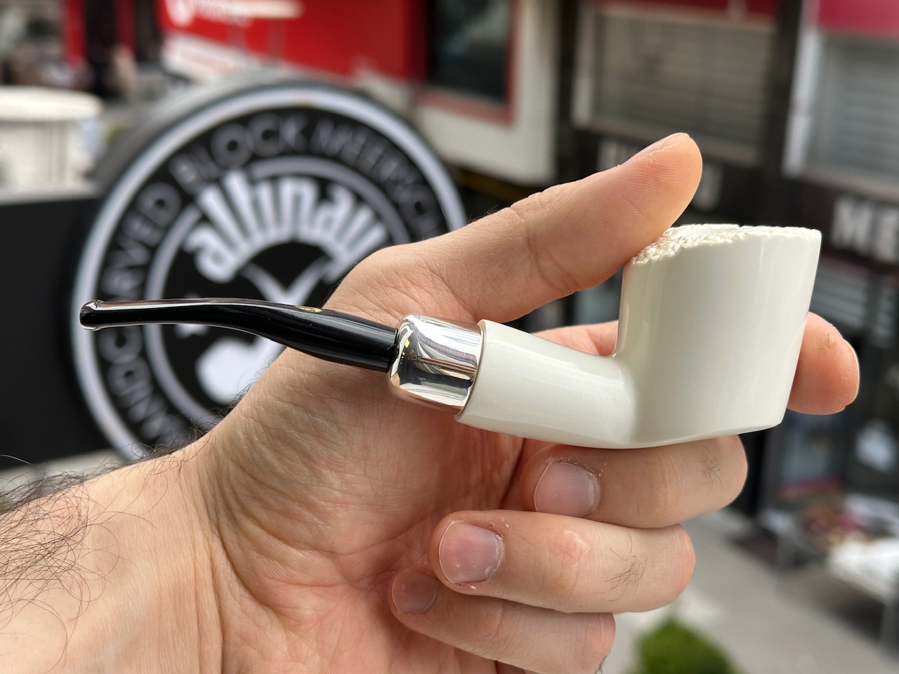 altinay-spigot-army-dublin-silver-meerschaumpfeife image 5