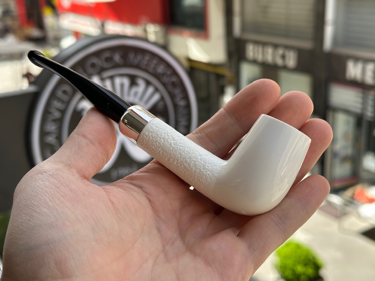 altinay-army-billiard-meerschaumpfeife-silber-army image 2