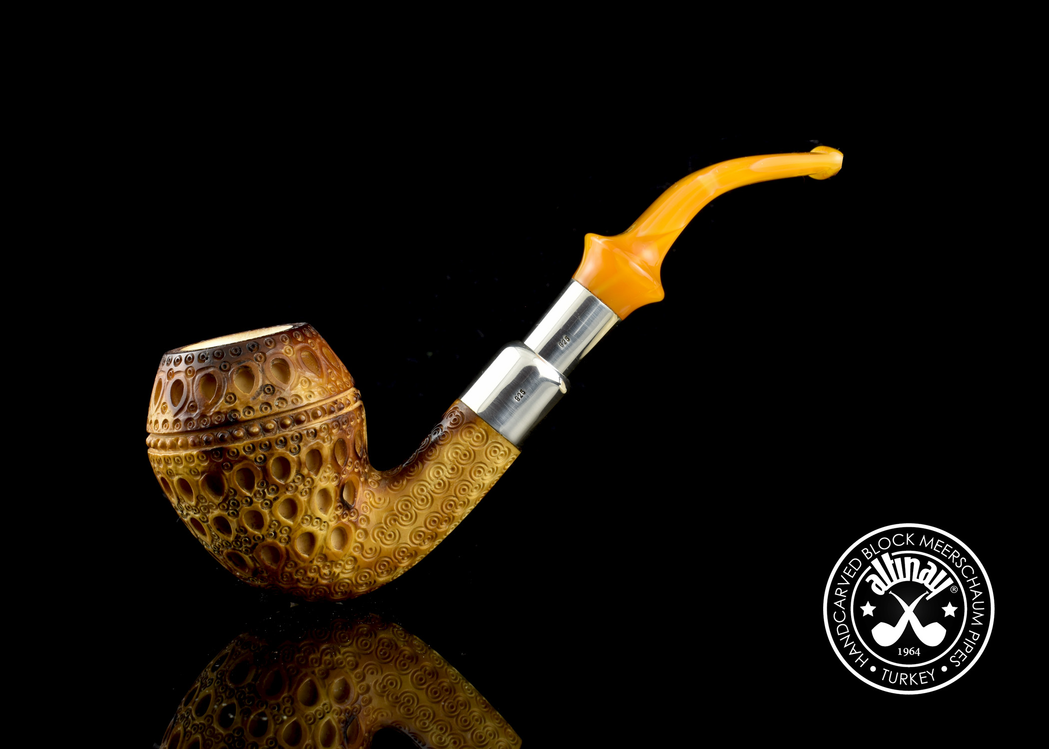 altinay-spigot-rhodesian-meerschaumpfeife-silber-spigot image 8
