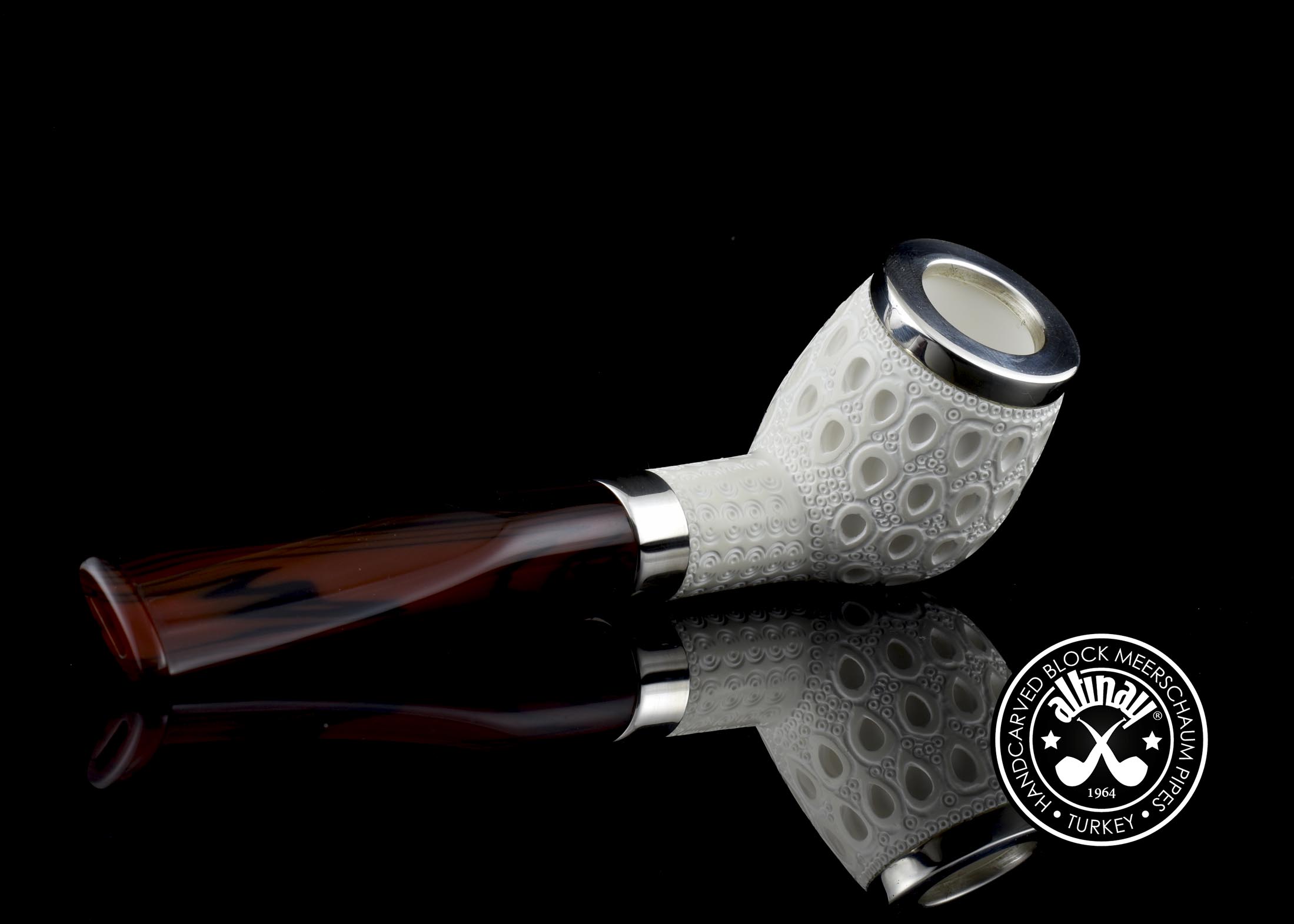 altinay-classic-apple-meerschaumpfeife-mit-silberband image 5