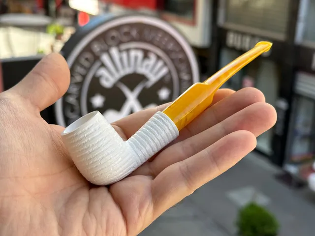 altinay-classic-billiard-meerschaumpfeife-gerade-blockmeerschaum image 1
