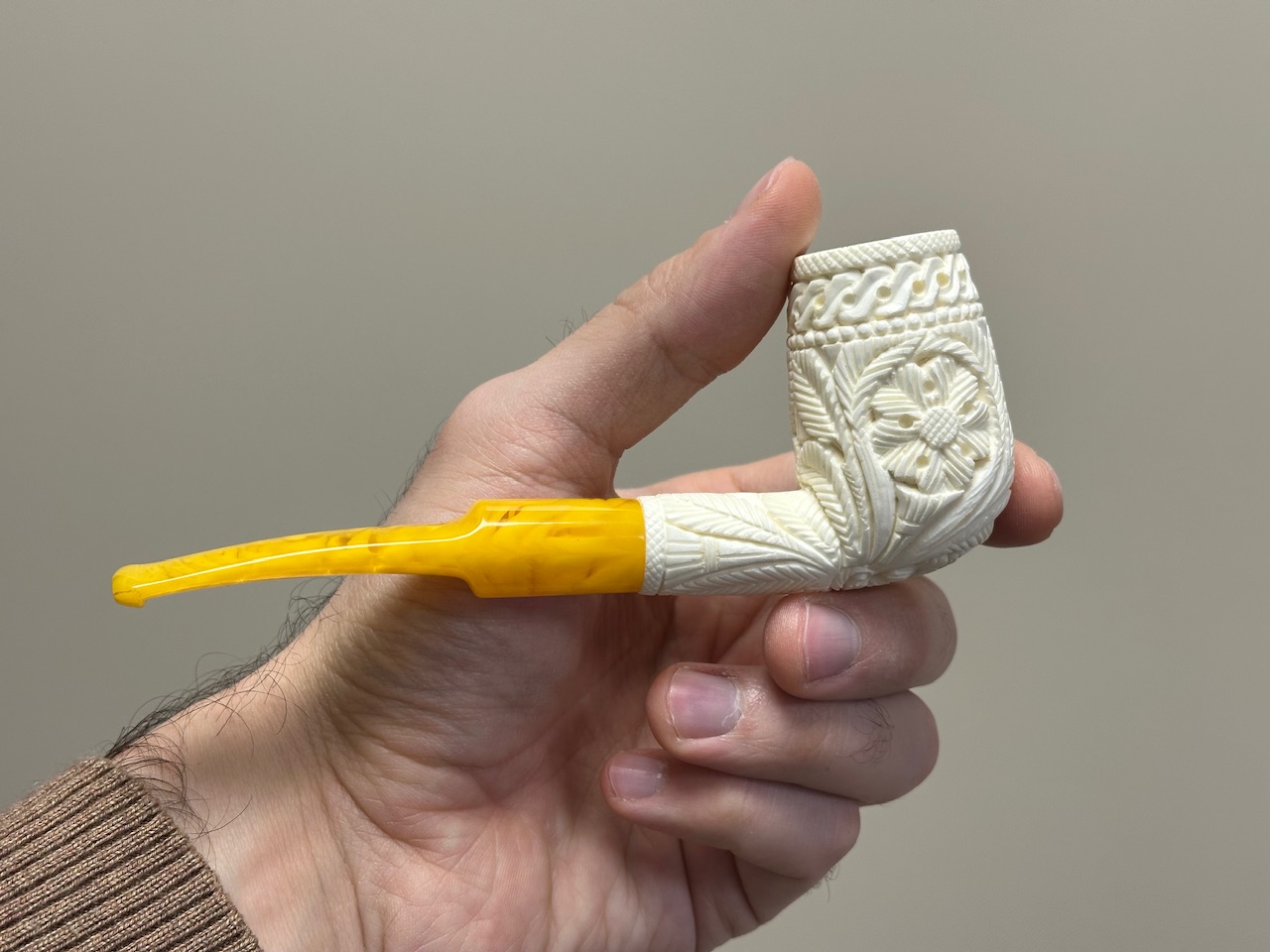 altinay-classic-billiard-meerschaumpfeife-natur-3 image 3