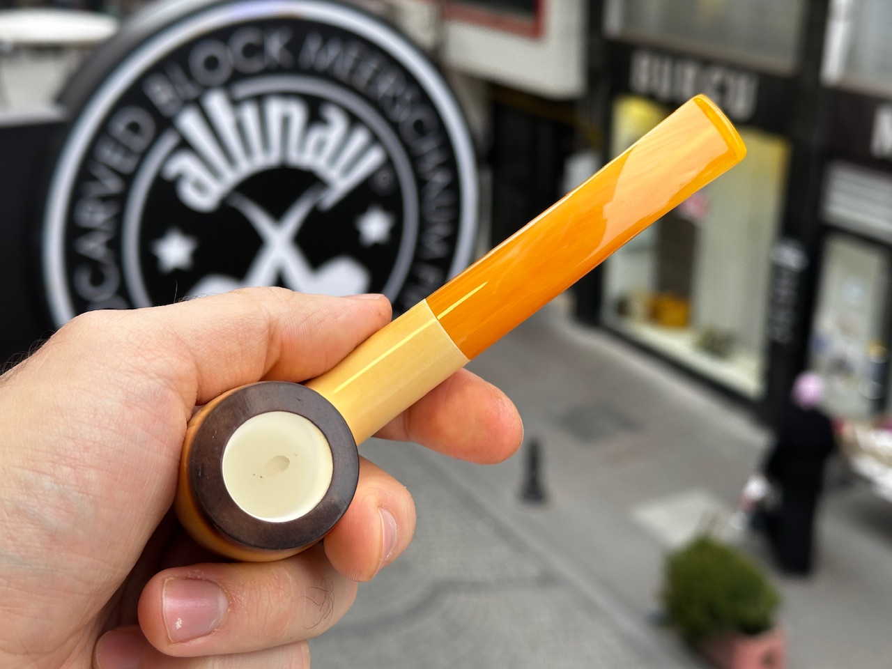 altinay-lee-van-cleef-billiard-meerschaumpfeife-calcined-3 image 4