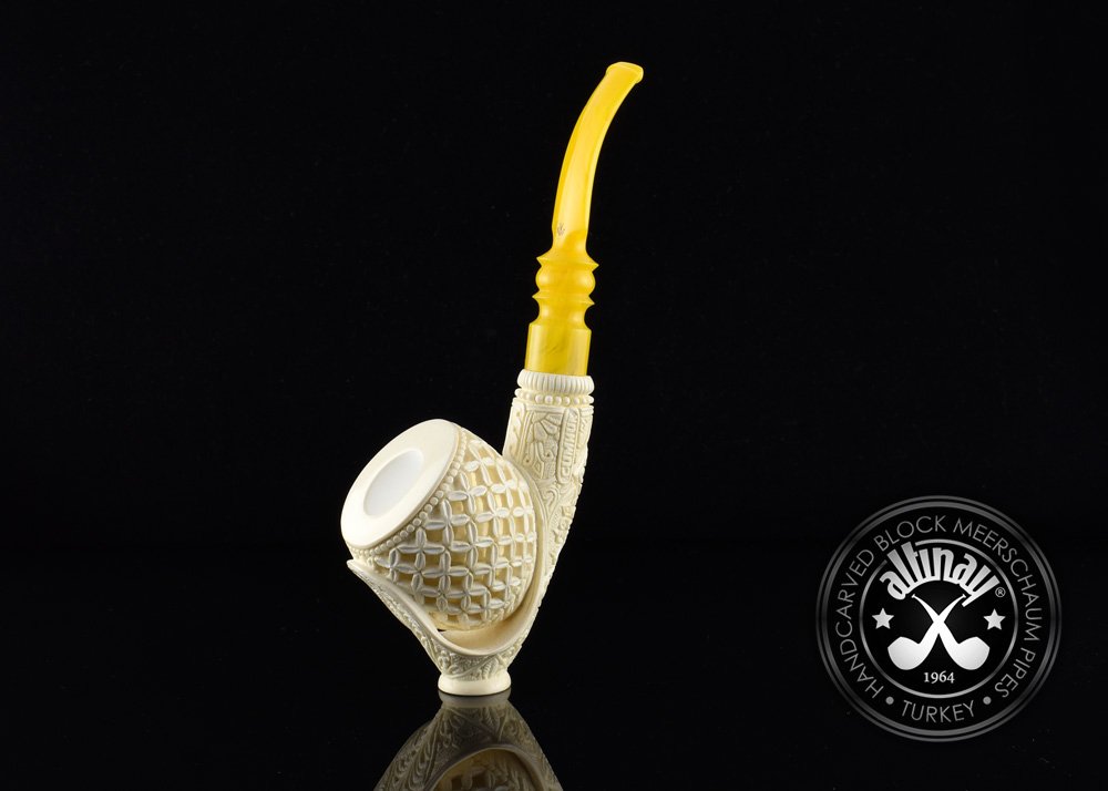 altinay-classic-sitter-meerschaumpfeife-tief-geschnitzt image 2