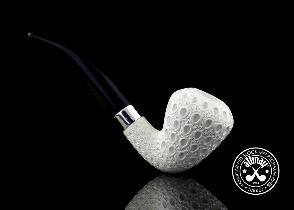 altinay-classic-pear-meerschaumpfeife-silberring-birne image 1