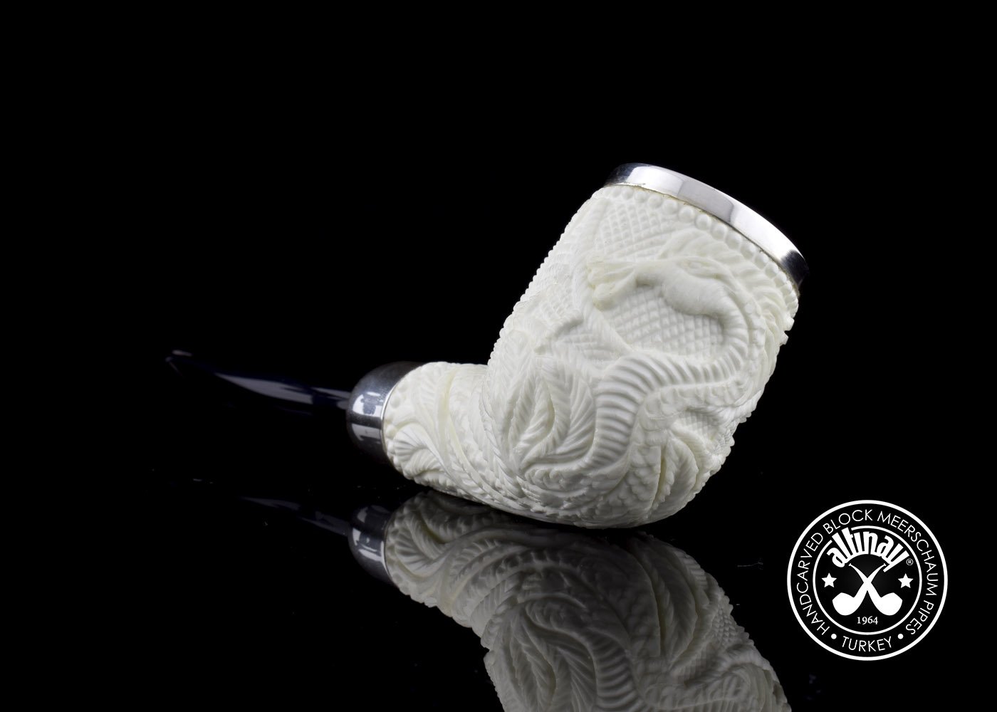 altinay-spigot-army-billiard-meerschaumpfeife-drachenmotiv image 5