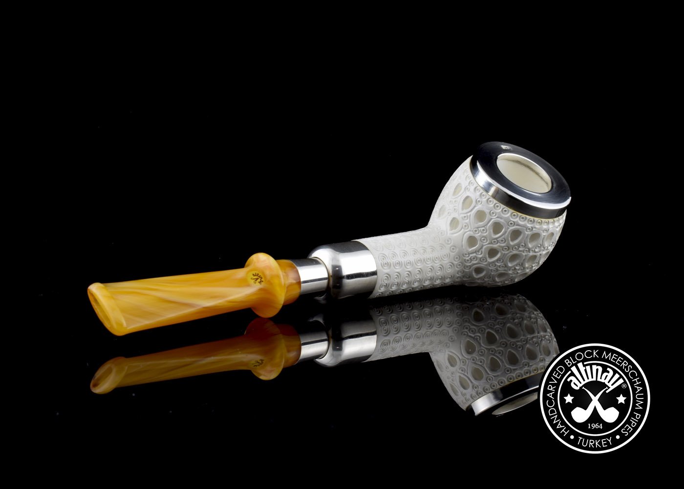 altinay-pot-silver-spigot-meerschaumpfeife-silberring image 5