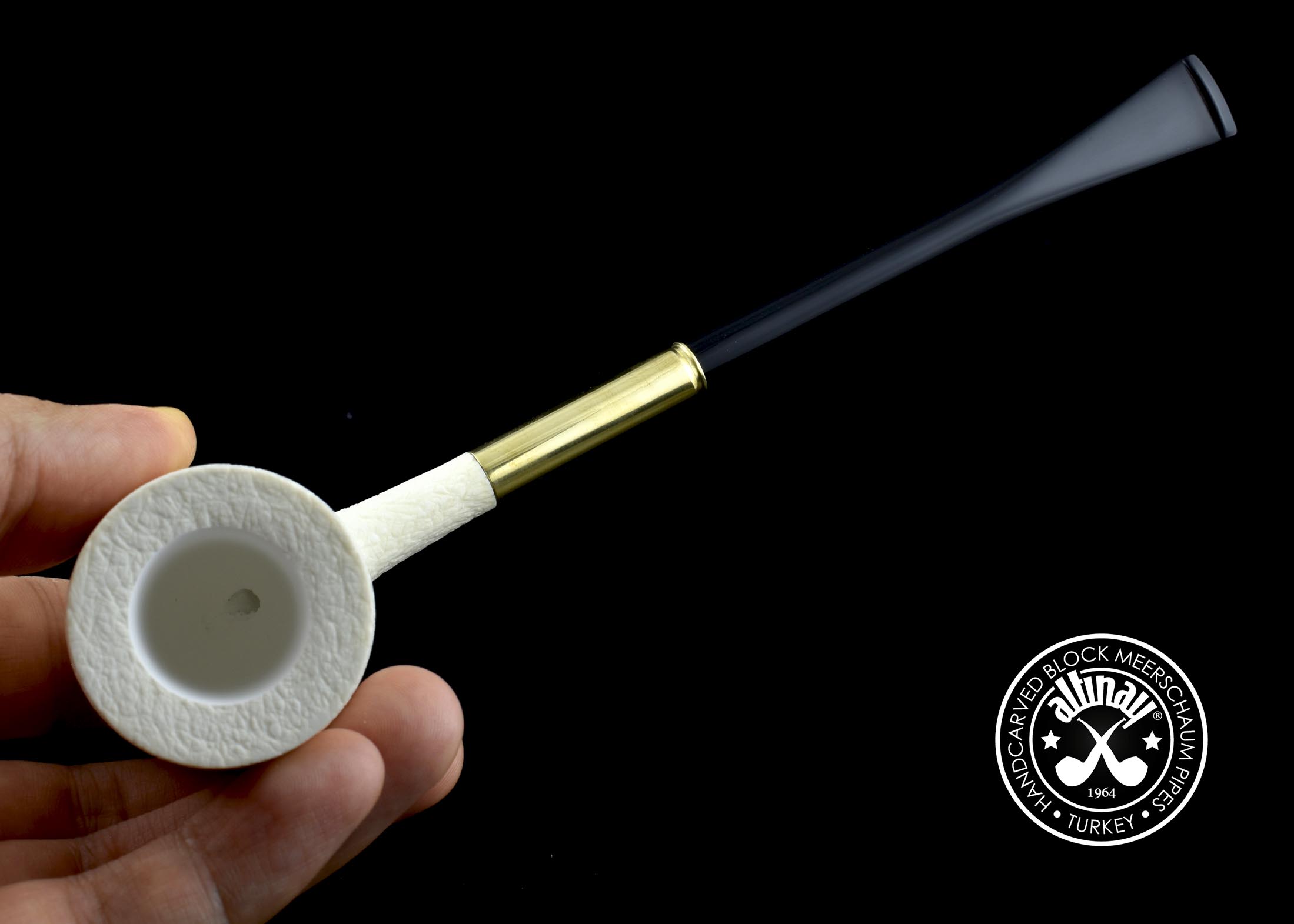 altinay-classic-bullet-shank-chimney-meerschaumpfeife image 5