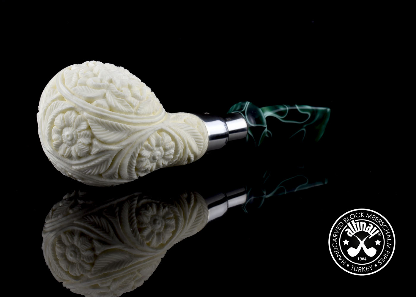 altinay-spigot-ball-meerschaumpfeife-silber-spigot-mundst-ck image 6