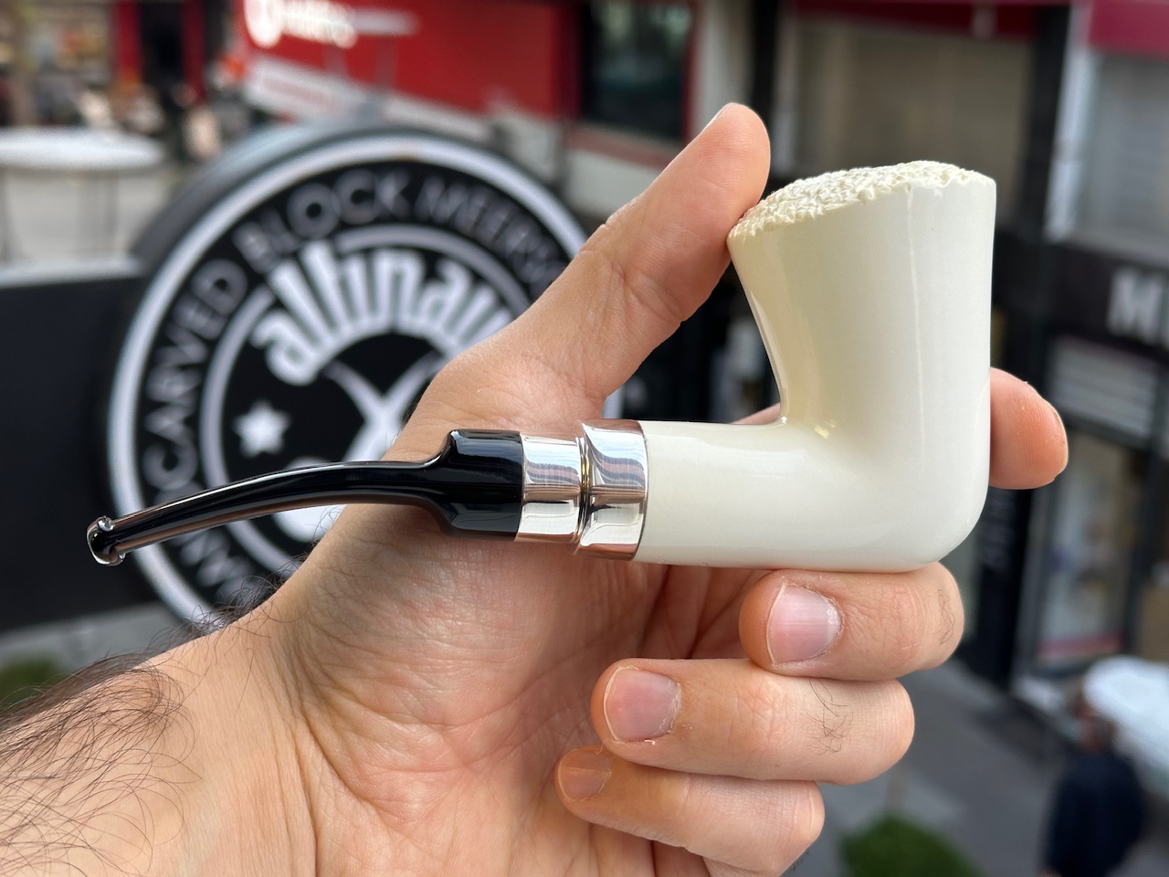 altinay-classic-dublin-meerschaumpfeife-silberband-4 image 3