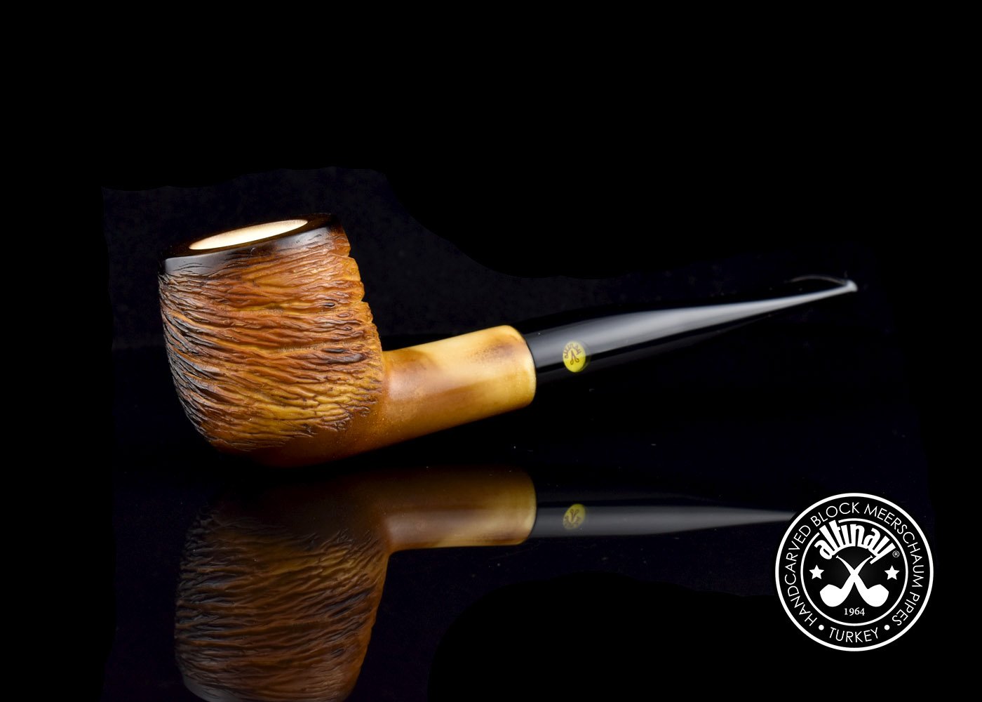 altinay-classic-billiard-meerschaumpfeife-glatt-natur-5 image 1