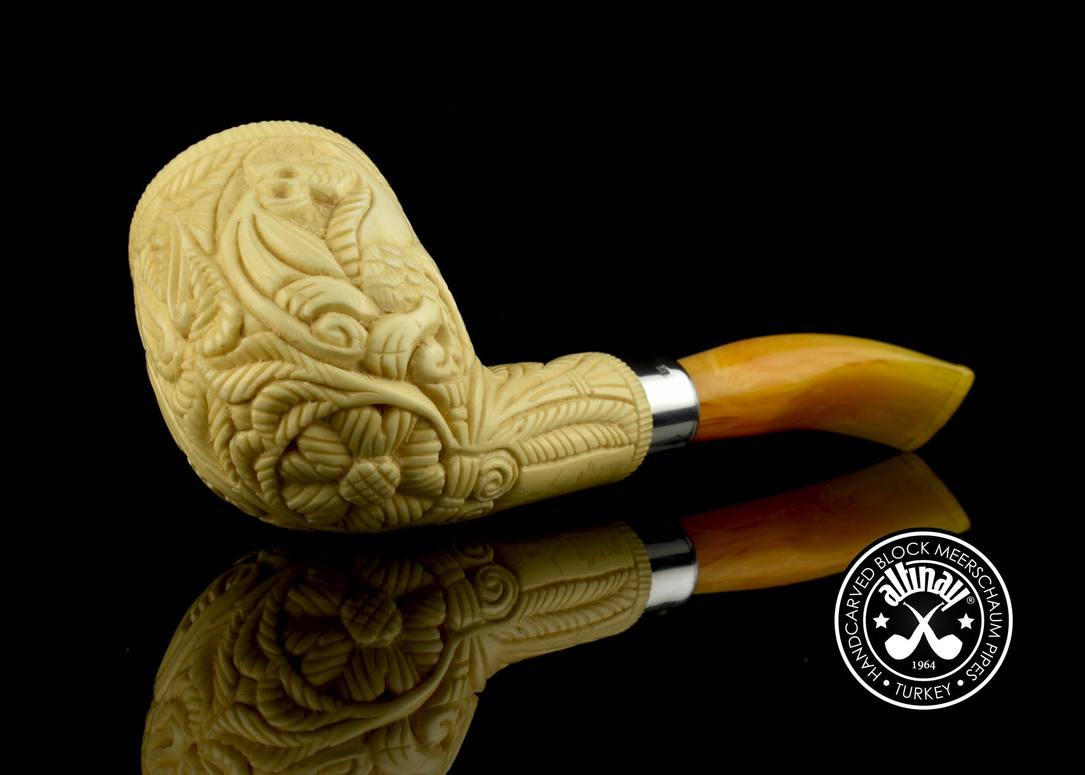 altinay-army-bent-billiard-meerschaumpfeife-drache image 6