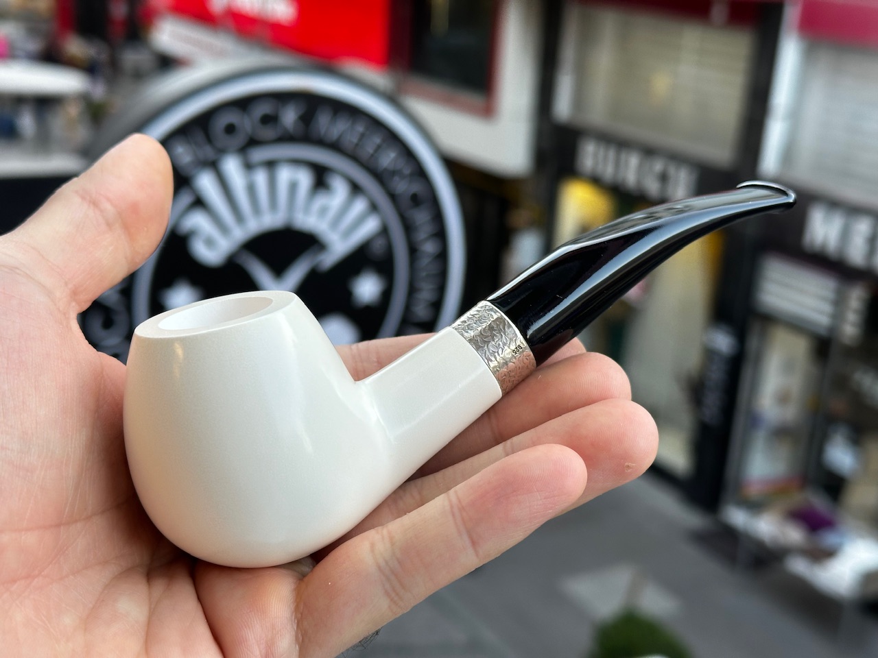 altinay-translucent-brandy-meerschaumpfeife-silberring-a image 2