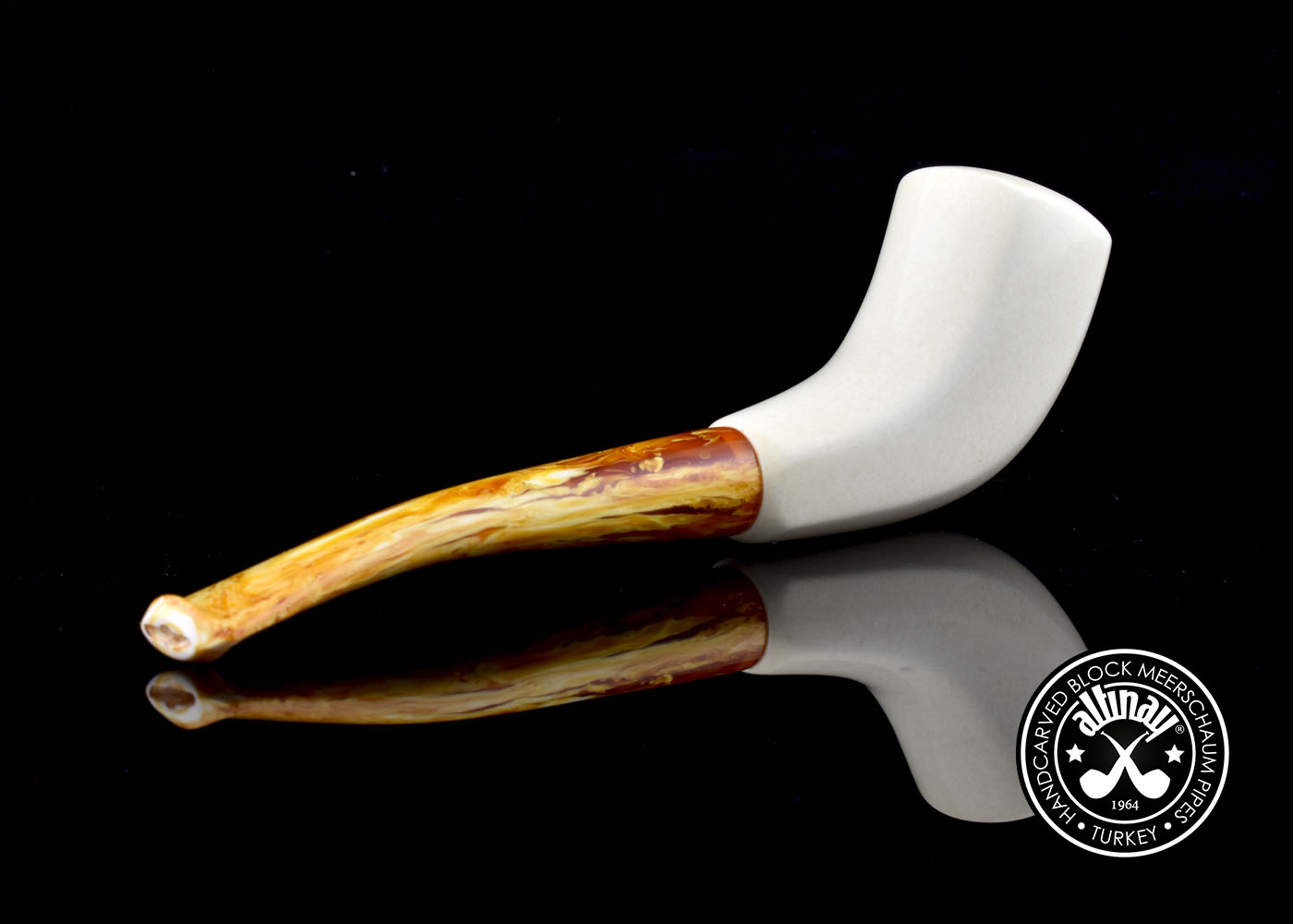 altinay-classic-panel-meerschaumpfeife-glatt-wei image 4