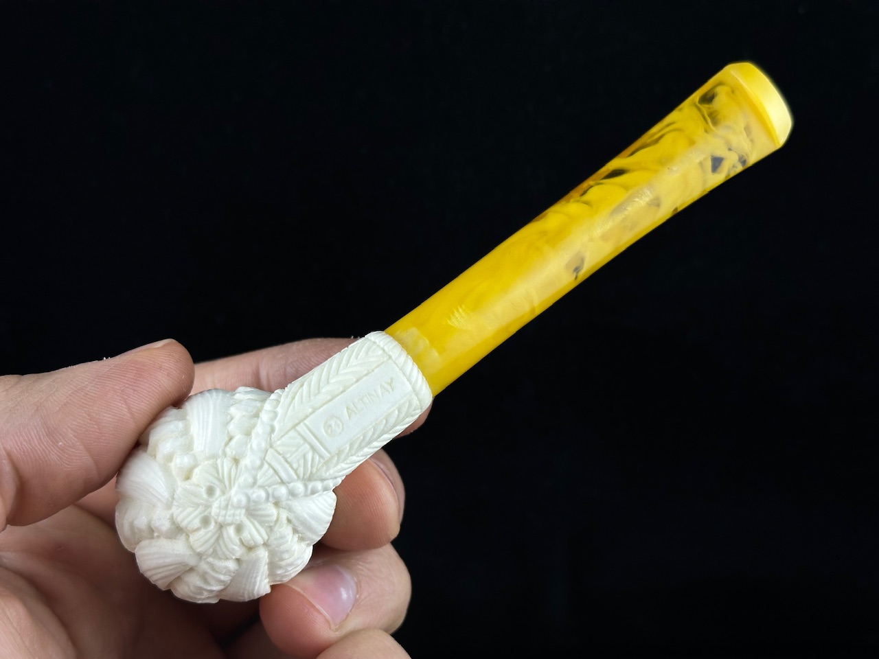 altinay-classic-apple-meerschaumpfeife-glatt-natur-2 image 4