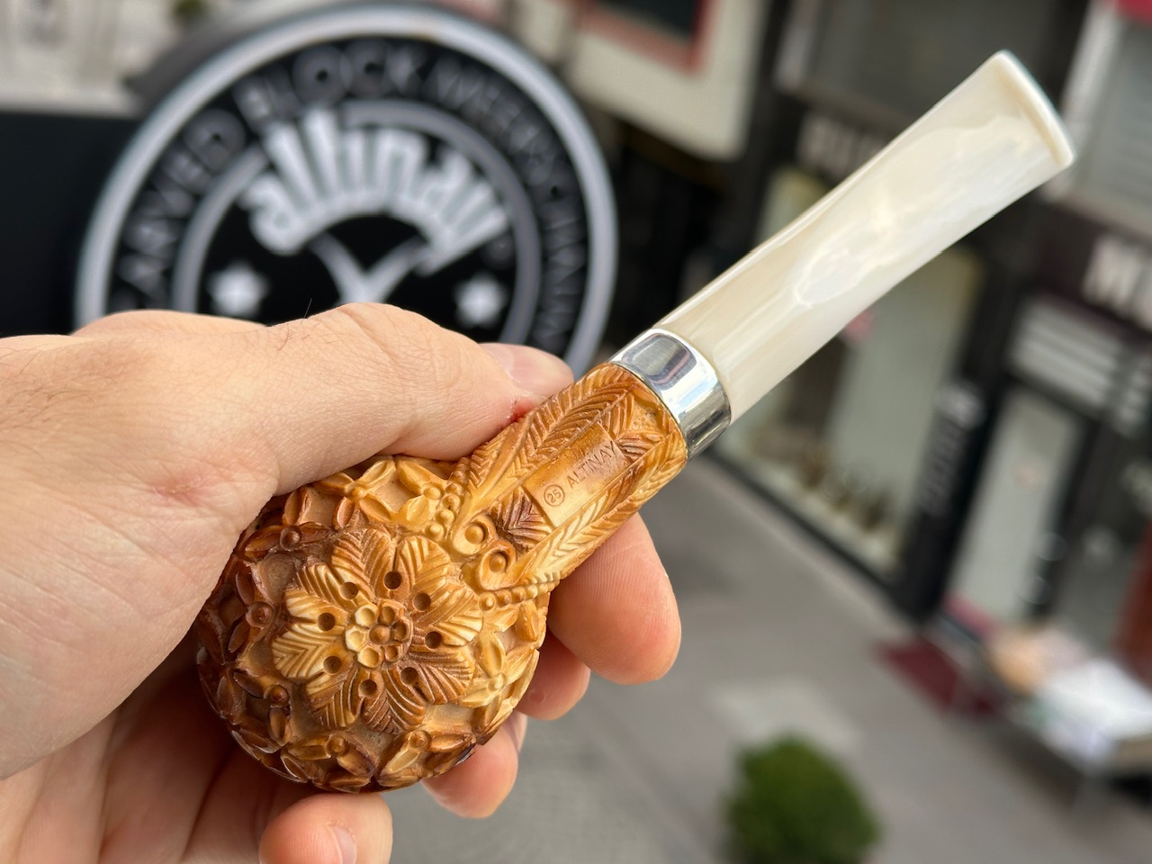 altinay-classic-brandy-meerschaumpfeife-mit-silberring image 6