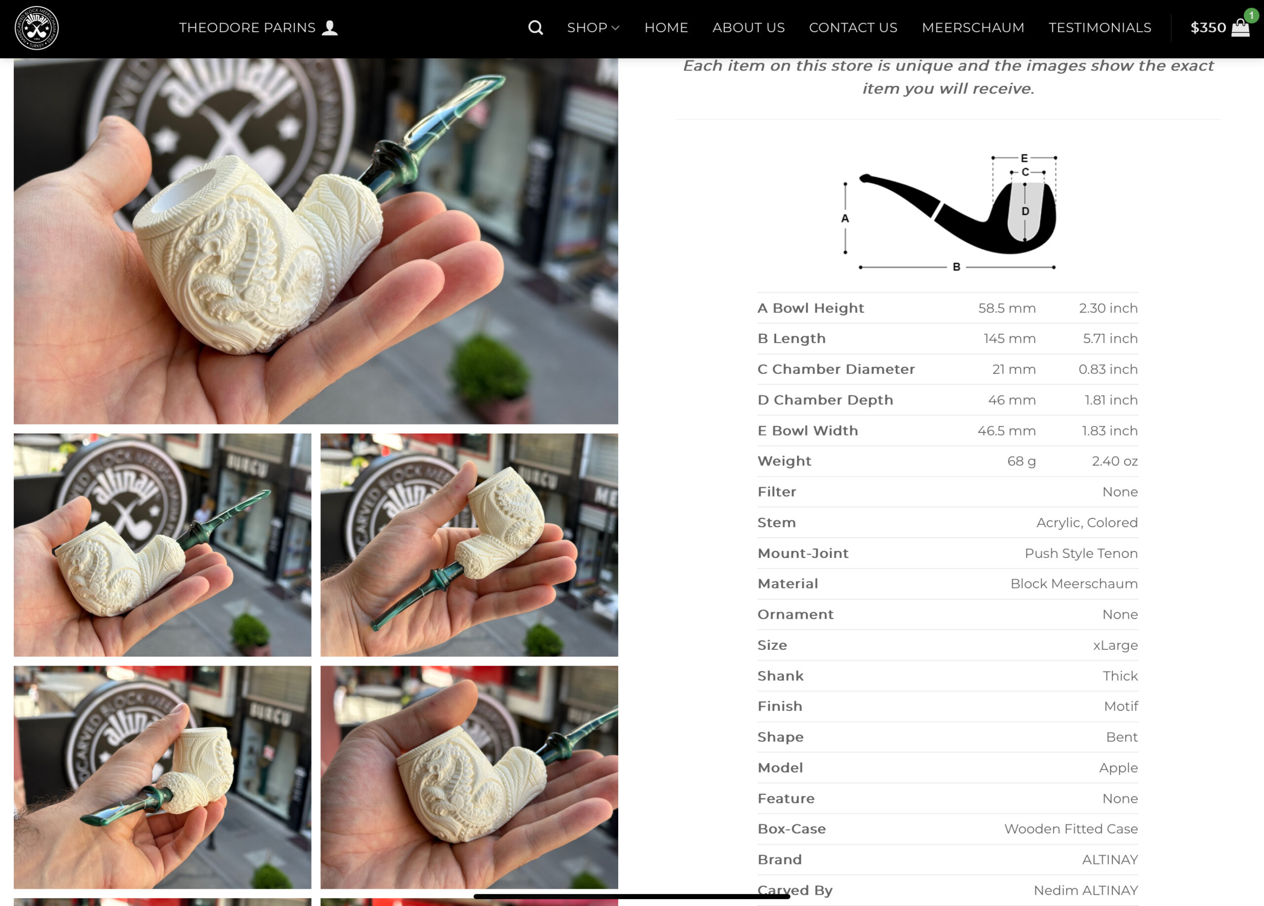 altinay-classic-brandy-meerschaumpfeife-drachenmotiv-3 image 1
