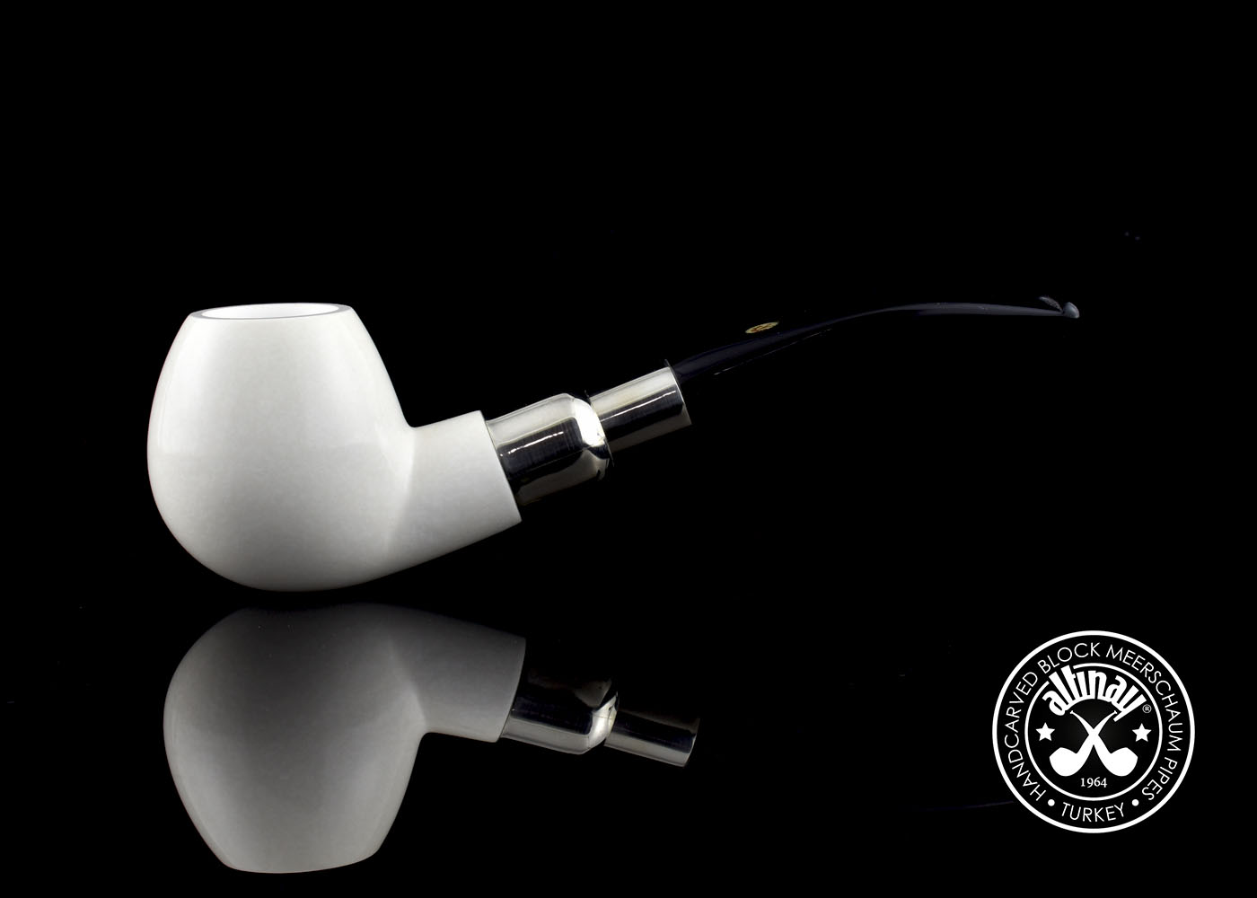 altinay-spigot-apple-meerschaumpfeife-apfelform-natur image 2