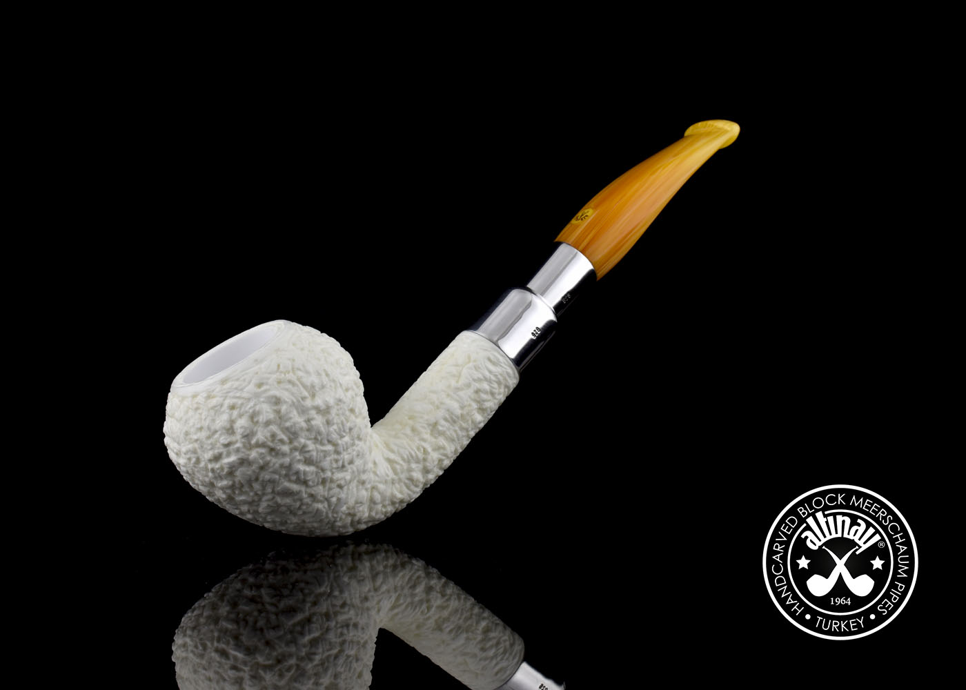 altinay-spigot-rhodesian-meerschaumpfeife-silber image 3