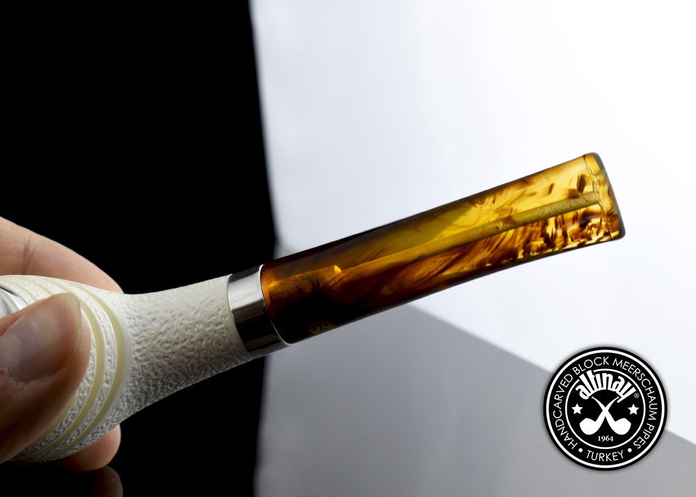 altinay-classic-top-silver-meerschaumpfeife-silberband-design image 4