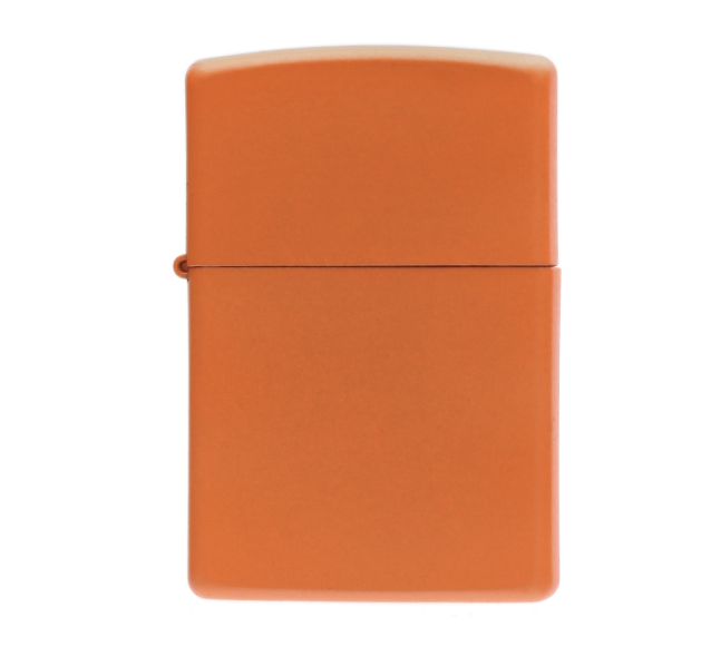 zippo-classic-orange-matte-pfeifenfeuerzeug-windfest image 1