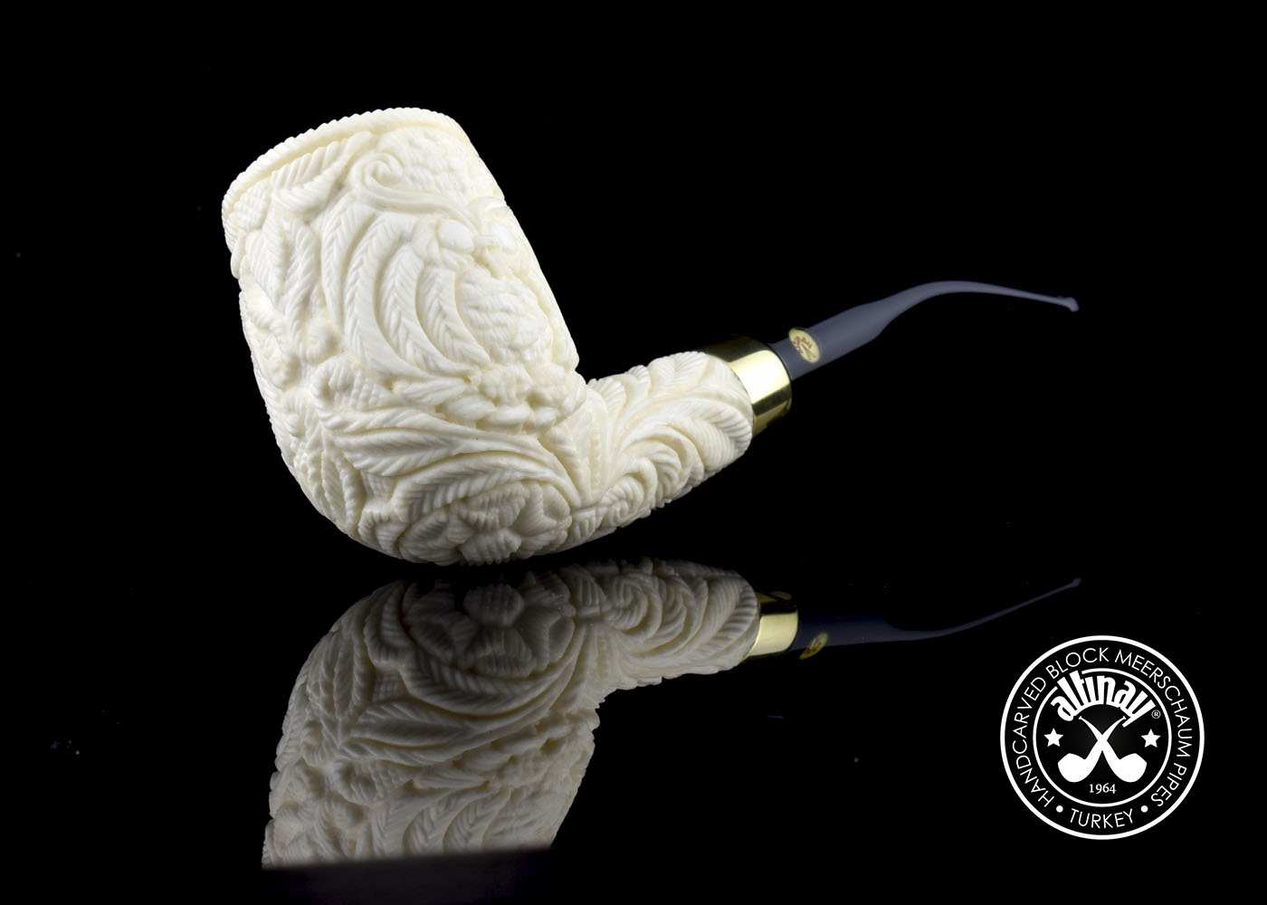 altinay-classic-billiard-eule-meerschaumpfeife-natur-blockmeerschaum image 5