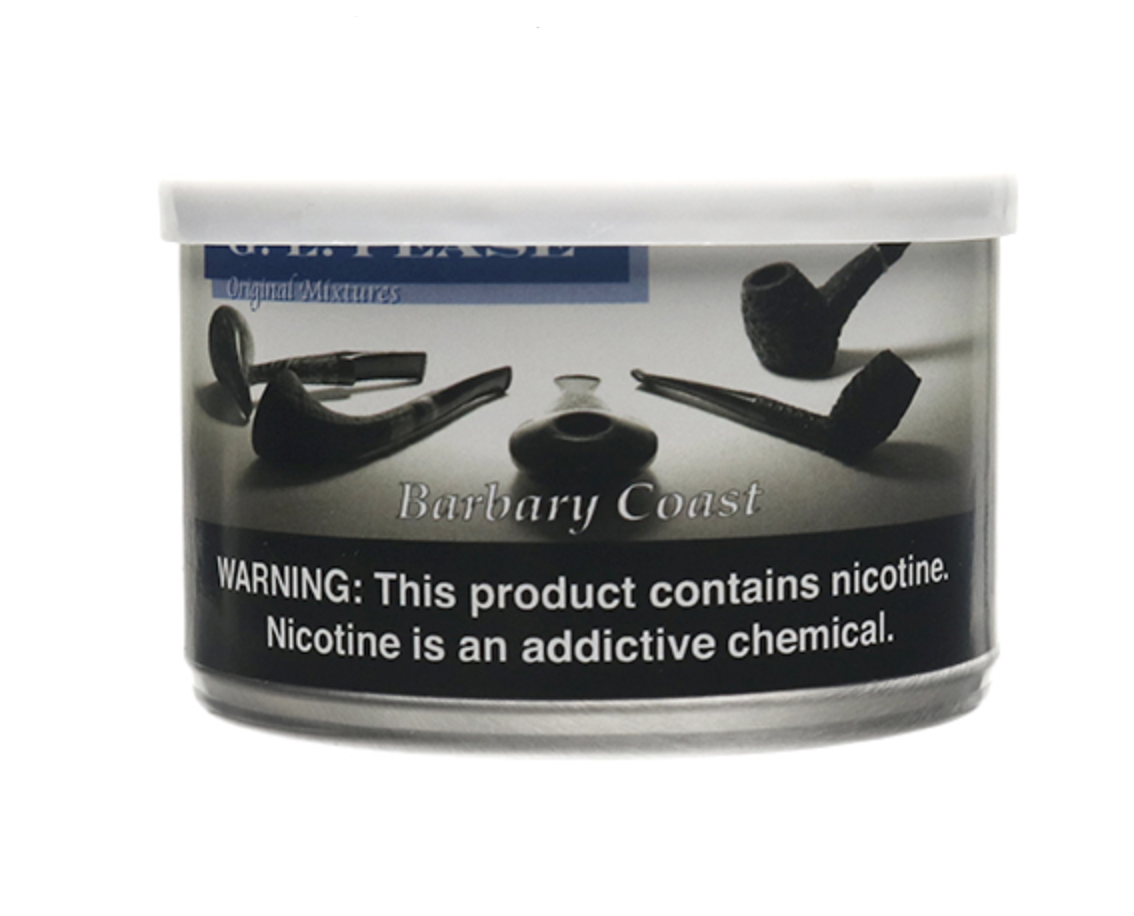 g-l-pease-barbary-coast-pfeifentabak-2oz-w-rzig image 1