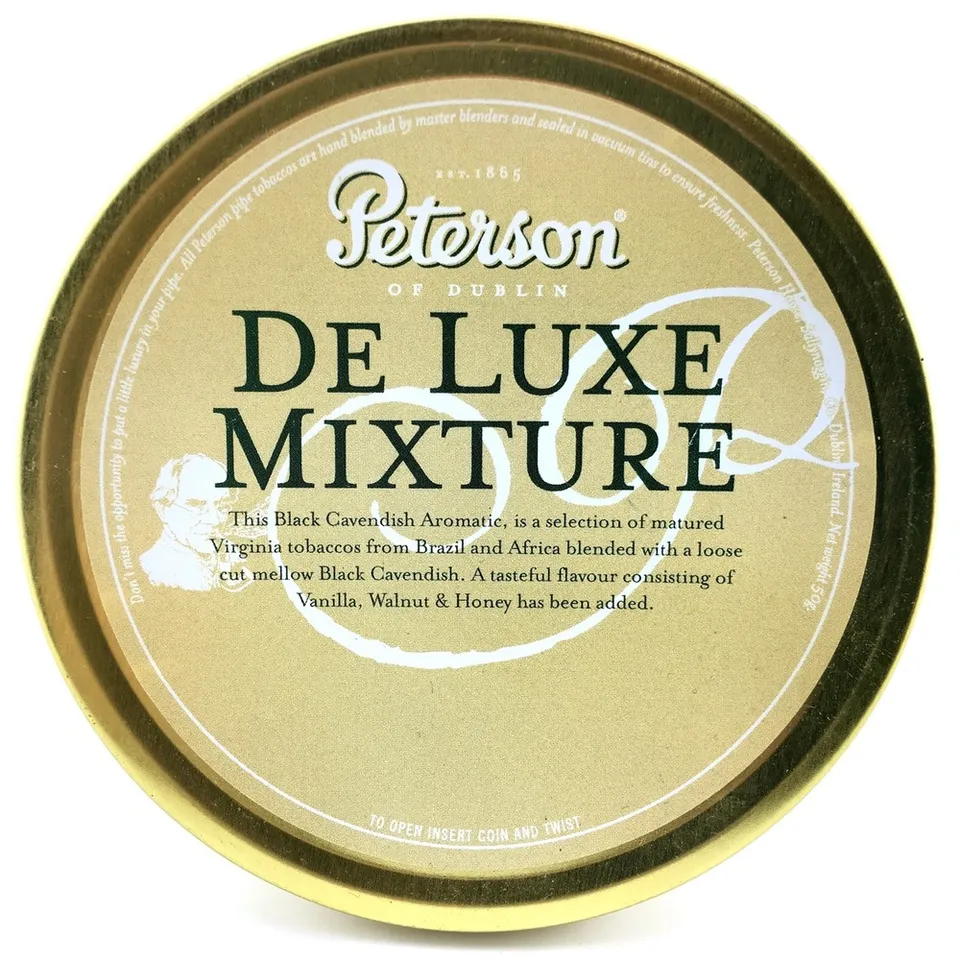 peterson-de-luxe-mixture-pfeifentabak-50g-dose-vanille image 1