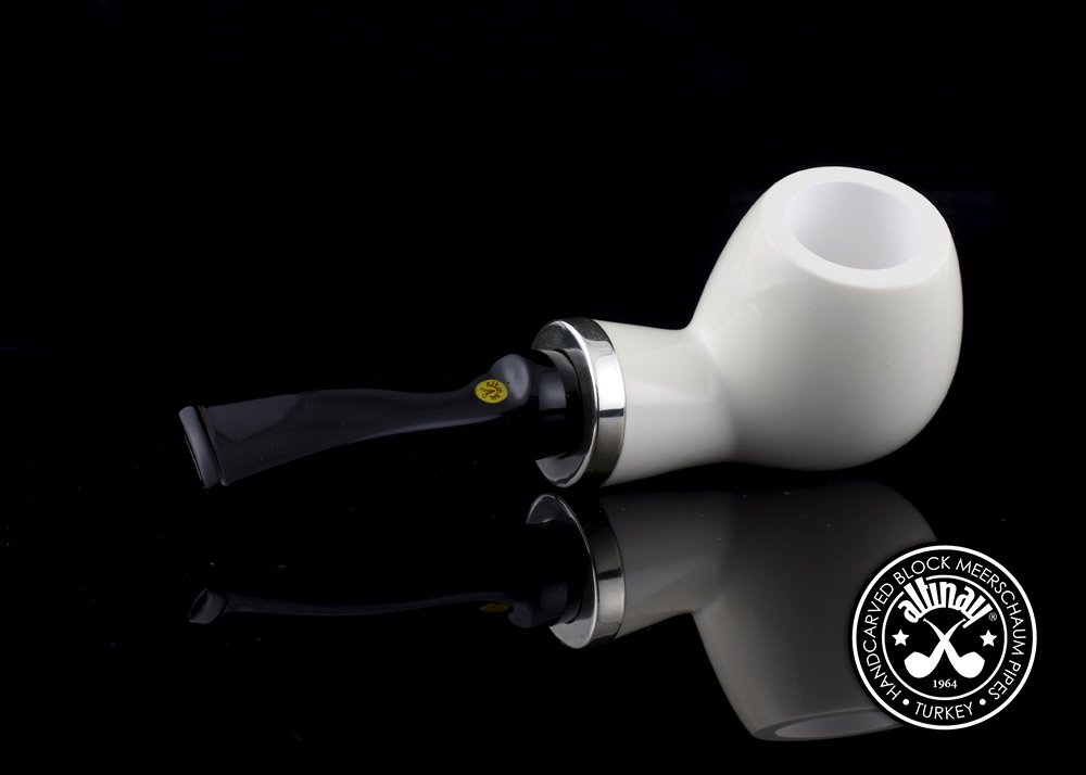 altinay-reverse-calabash-brandy-meerschaumpfeife-silberband image 4
