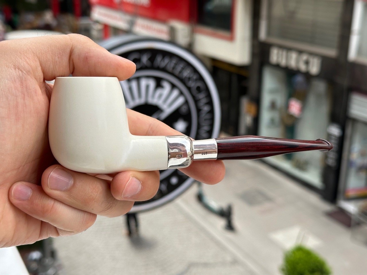 altinay-spigot-billiard-silber-meerschaumpfeife-cumberland image 2