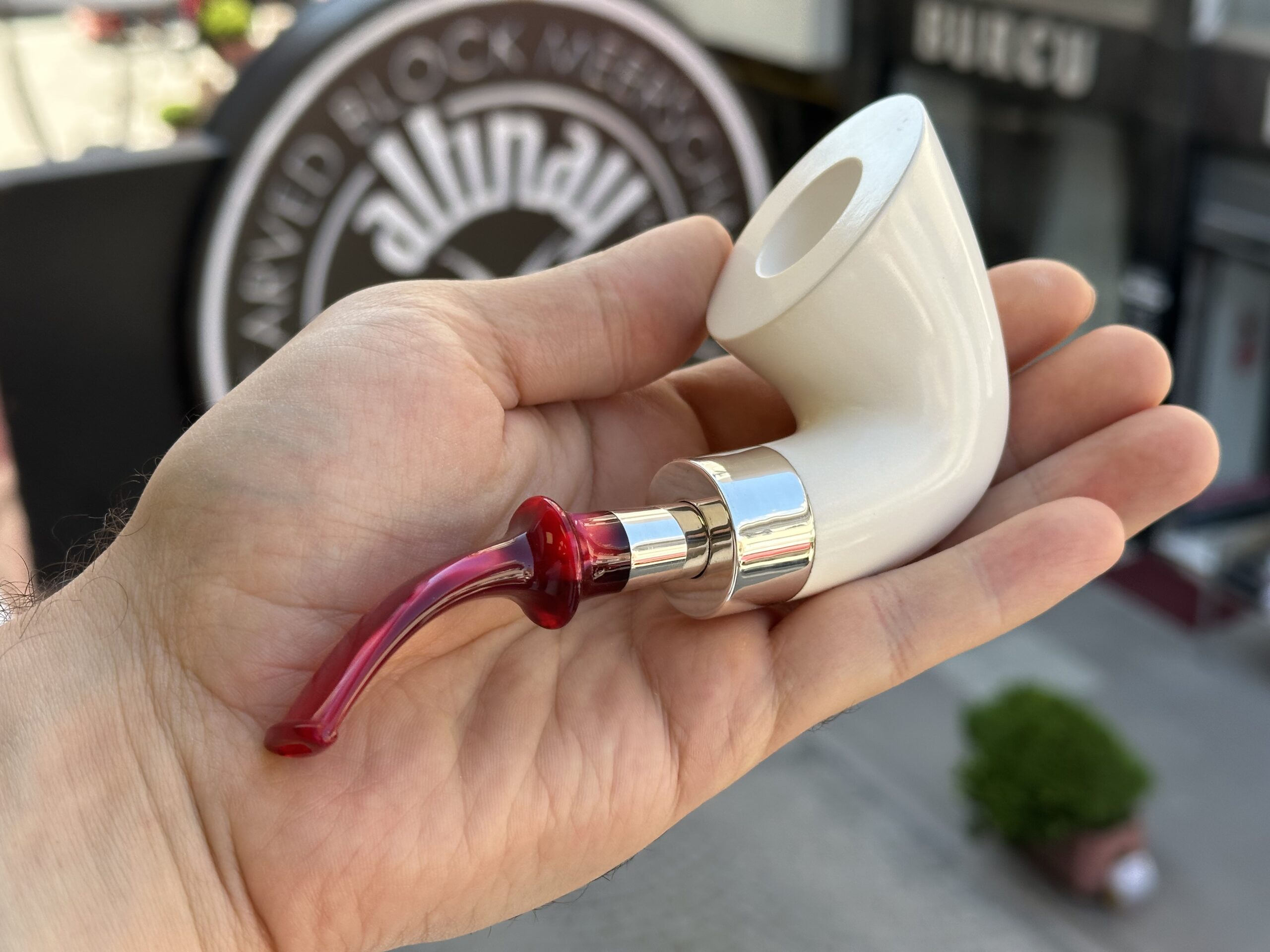 altinay-spigot-dublin-meerschaumpfeife-silber-spigot-3 image 3